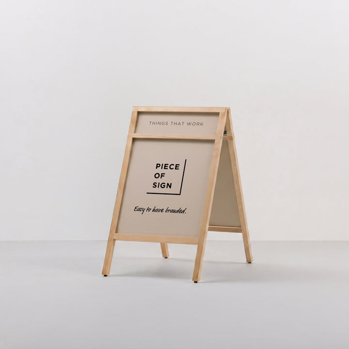 A-SHAPED WOOD FRAME スタンドサイン