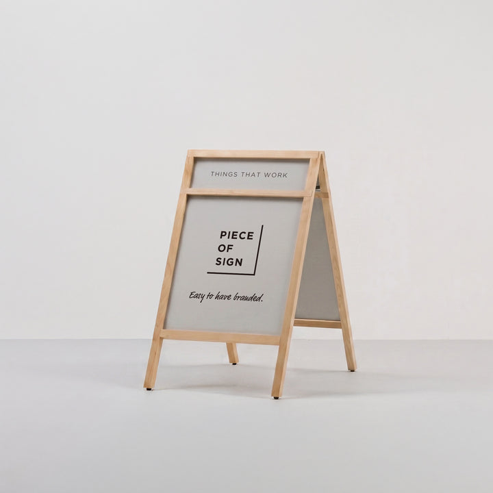 A-SHAPED WOOD FRAME スタンドサイン