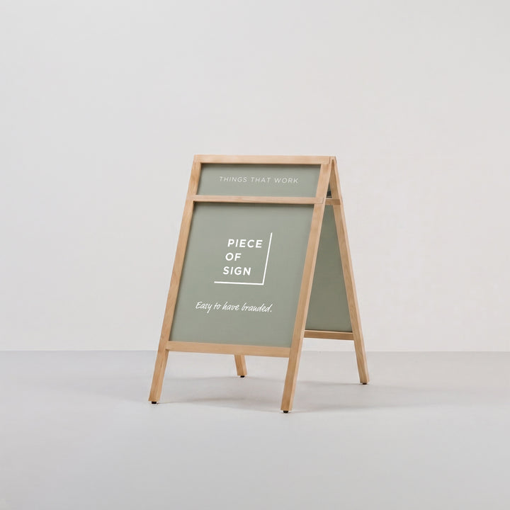 A-SHAPED WOOD FRAME スタンドサイン