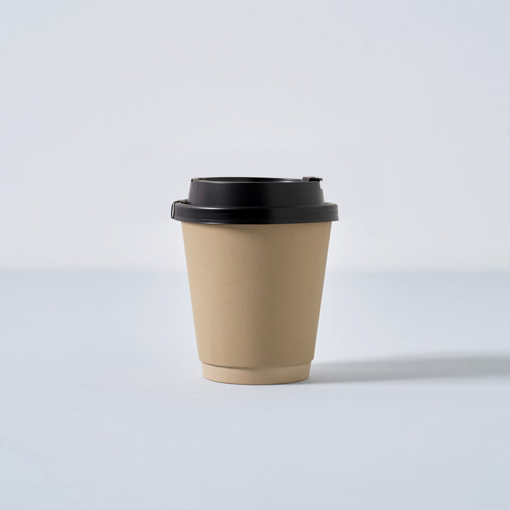 PAPER SUEDE CUP + LID Set - 1,000 pcs