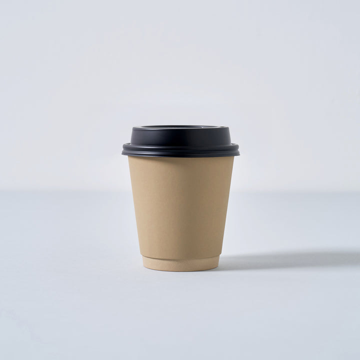 PAPER SUEDE CUP + LID Set - 1,000 pcs