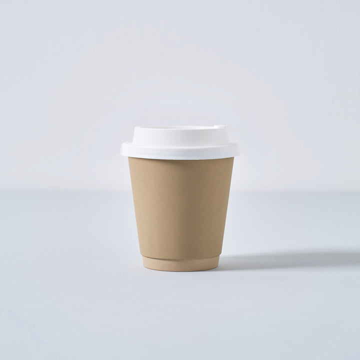 PAPER SUEDE CUP + LID Set - 1,000 pcs