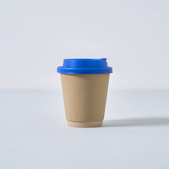 PAPER SUEDE CUP + LID Set - 1,000 pcs