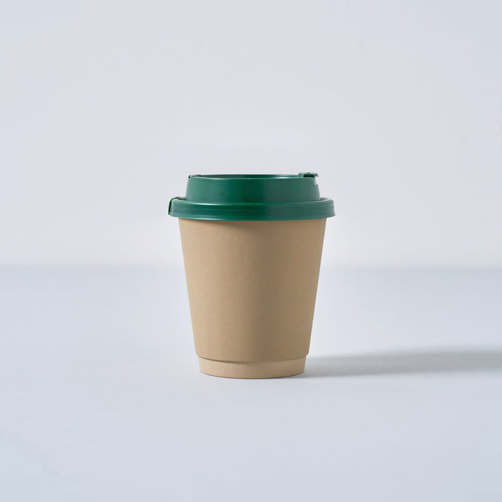 PAPER SUEDE CUP + LID Set - 1,000 pcs