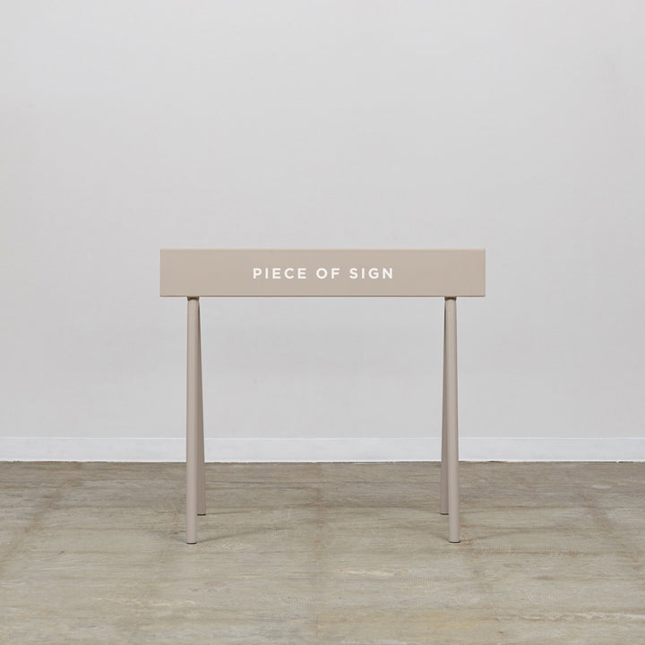 STEEL バリケードサイン - PIECE OF SIGN