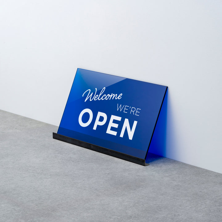 OPEN & CLOSED 床置きサイン - PIECE OF SIGN
