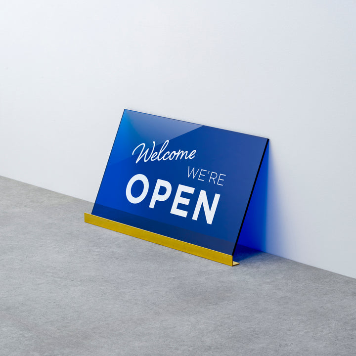 OPEN & CLOSED 床置きサイン - PIECE OF SIGN
