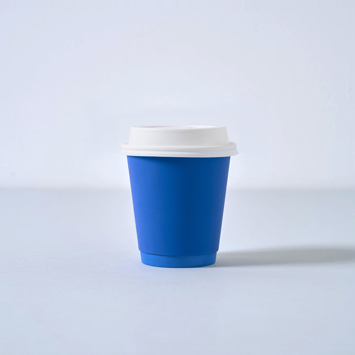 PAPER SUEDE CUP + LID Set - 1,000 pcs