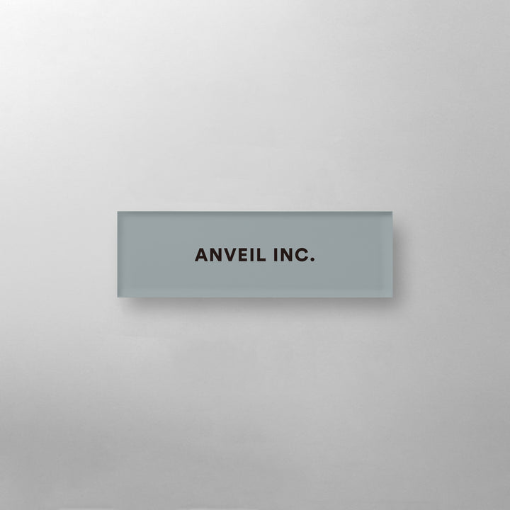 THE DOOR PLATE - COLOR - PIECE OF SIGN