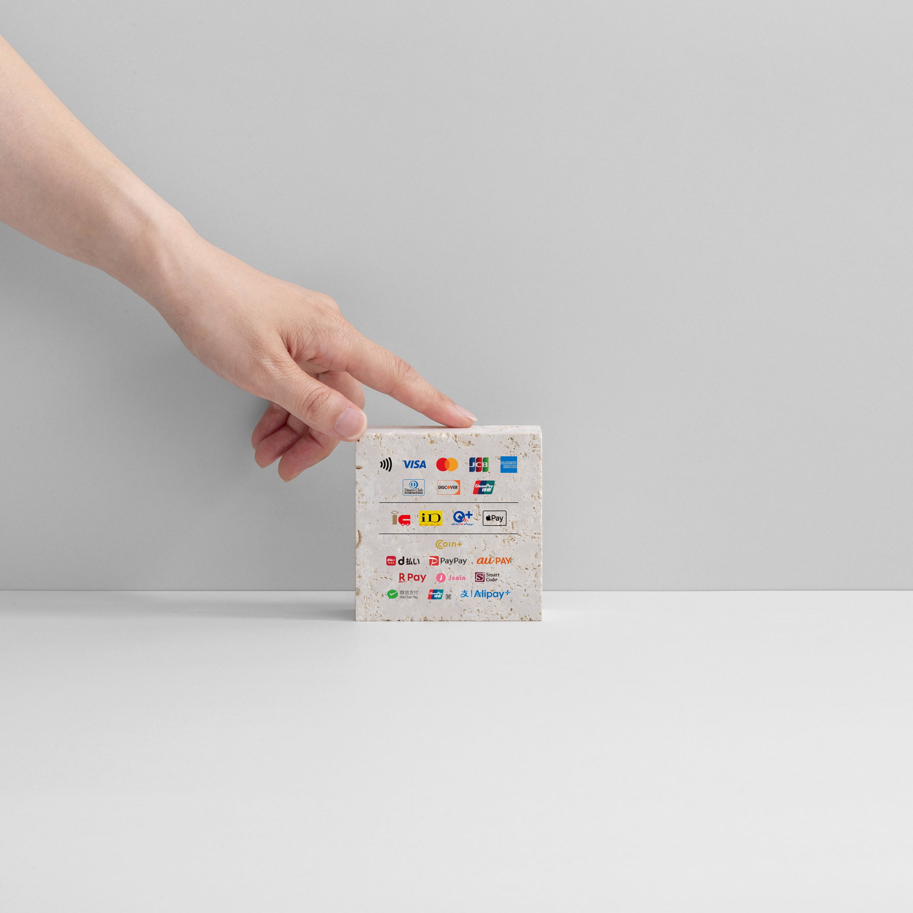 COUNTER / TABLE TOP サイン - キャッシュレス決済ブロック