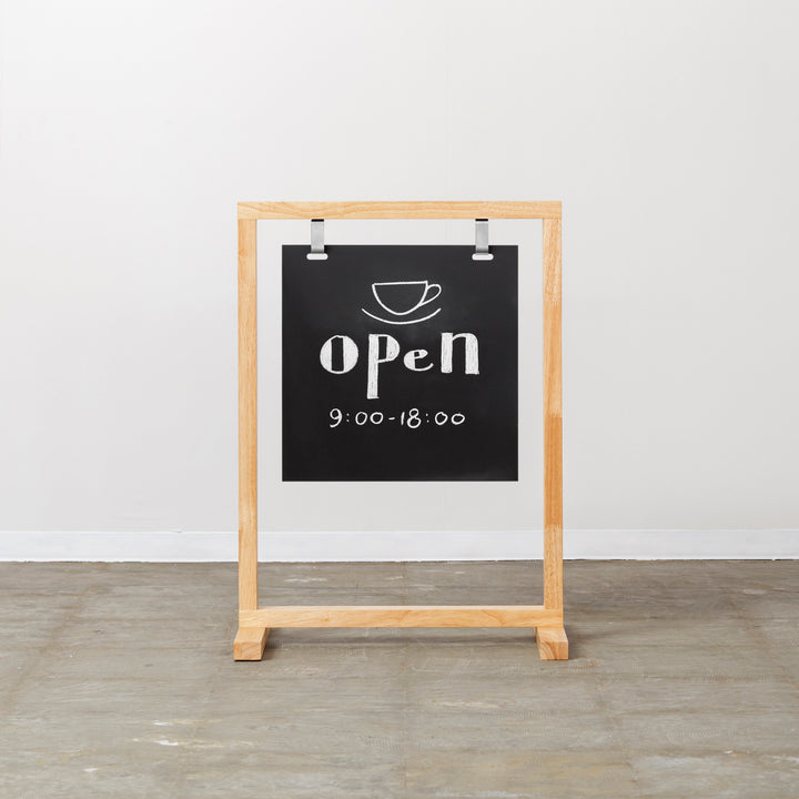 WOOD FRAME スタンドサイン - PIECE OF SIGN