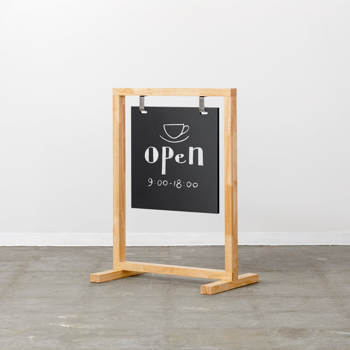 WOOD FRAME スタンドサイン - PIECE OF SIGN