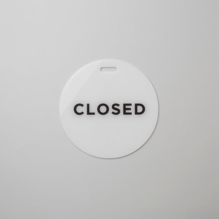 CLOSED プレートサイン - PIECE OF SIGN