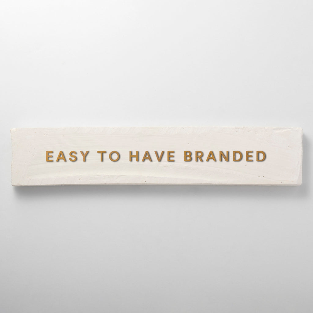 新谷さま表札いかがですか？ THE DOOR PLATE + 切文字サイン - clé fornace brioni + cristina