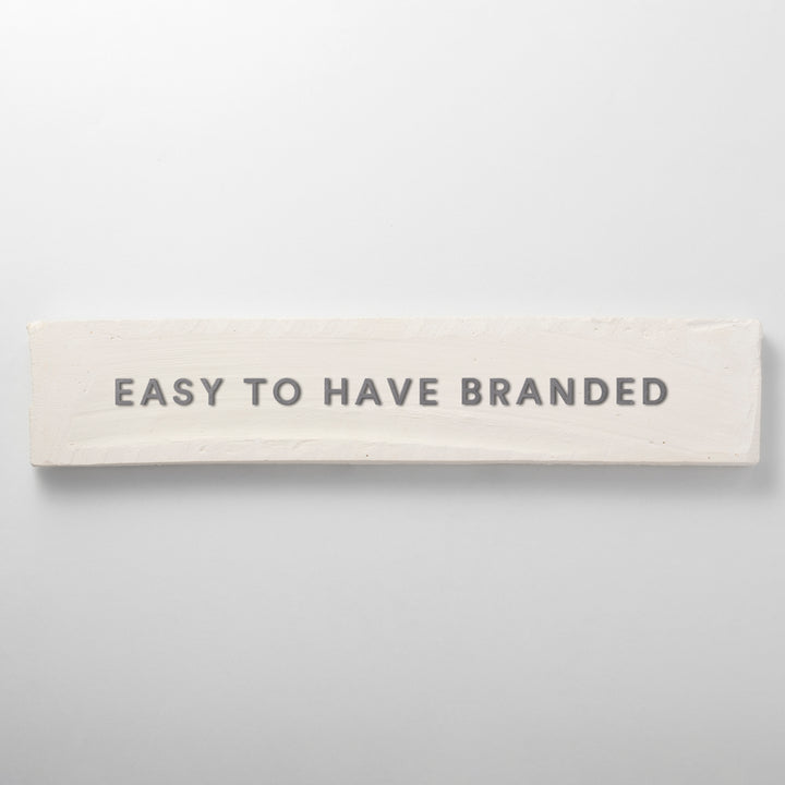THE DOOR PLATE + 切文字サイン - clé fornace brioni + cristina celestino - PIECE OF SIGN