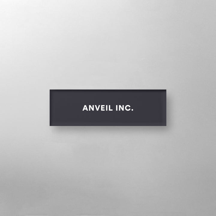 THE DOOR PLATE - COLOR - PIECE OF SIGN