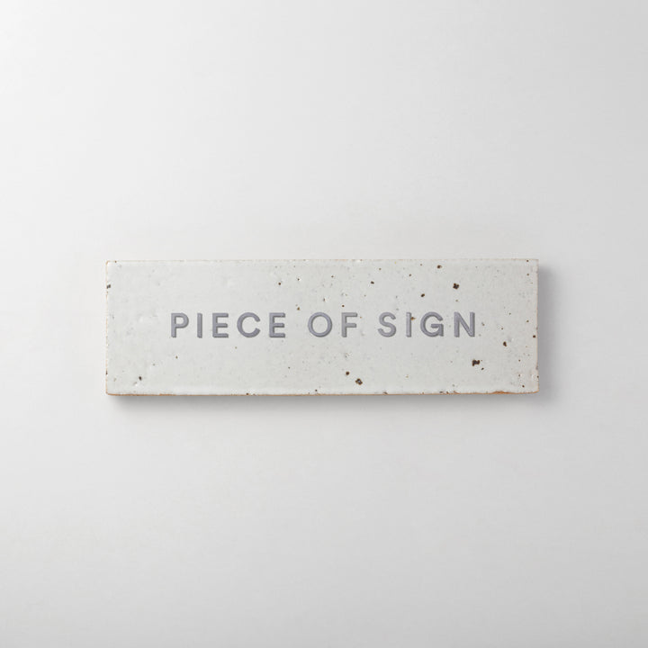 THE DOOR PLATE + 切文字サイン - clé new california - PIECE OF SIGN