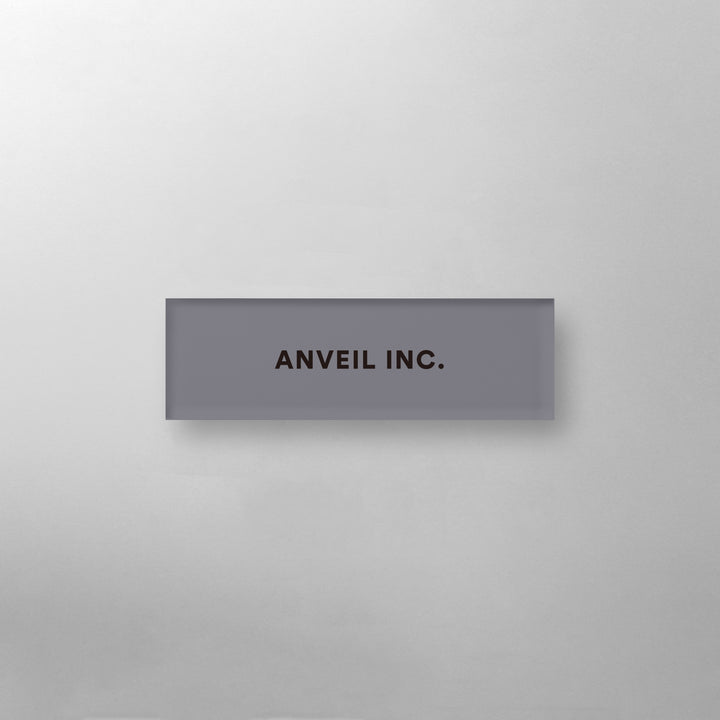 THE DOOR PLATE - COLOR - PIECE OF SIGN