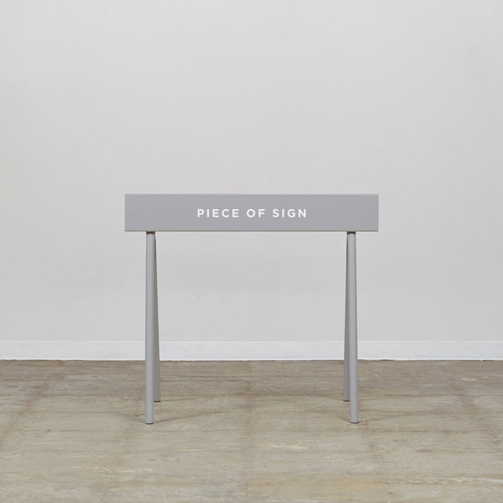 STEEL バリケードサイン - PIECE OF SIGN