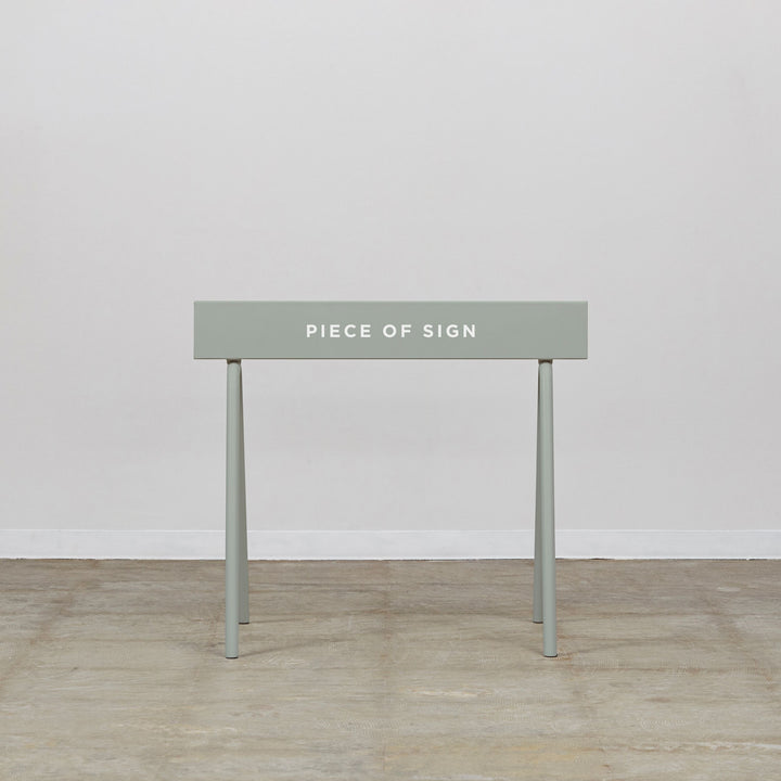 STEEL バリケードサイン - PIECE OF SIGN