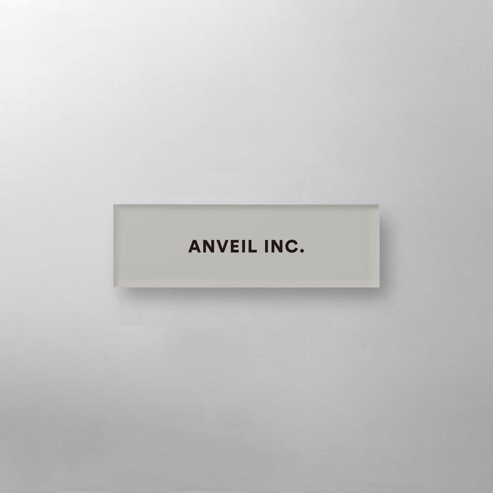 THE DOOR PLATE - COLOR - PIECE OF SIGN