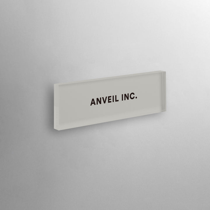 THE DOOR PLATE - COLOR - PIECE OF SIGN