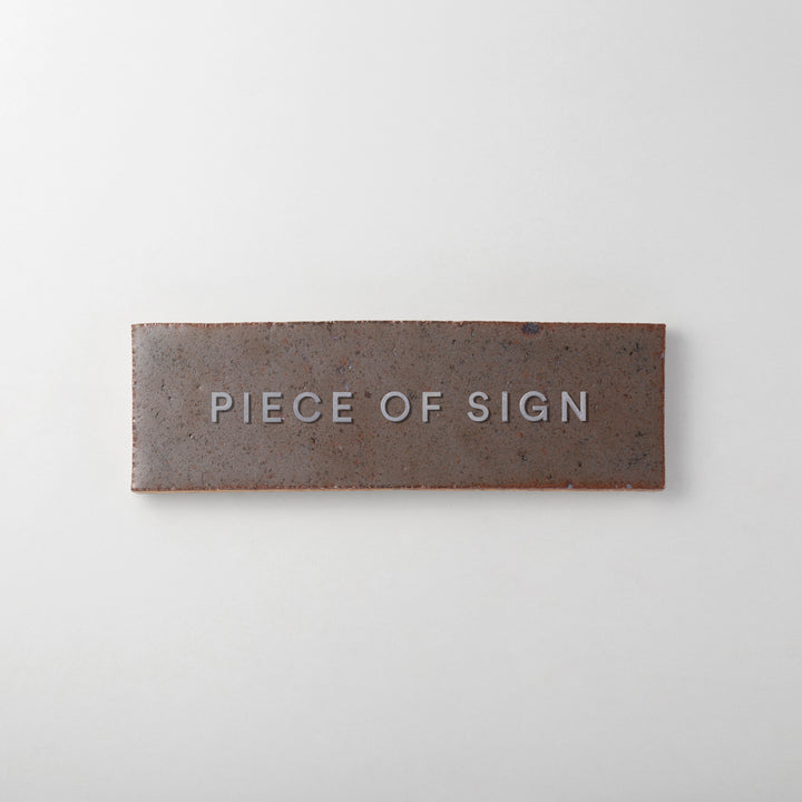 THE DOOR PLATE + 切文字サイン - clé new california - PIECE OF SIGN