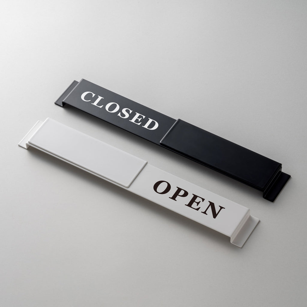 OPEN & CLOSED Wall Sign