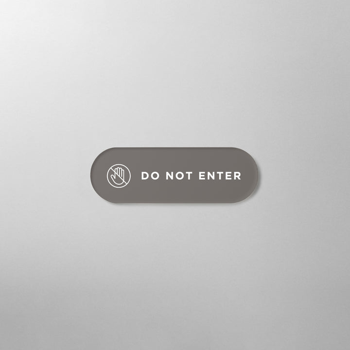 ACRYLIC INFO SIGN - PIECE OF SIGN