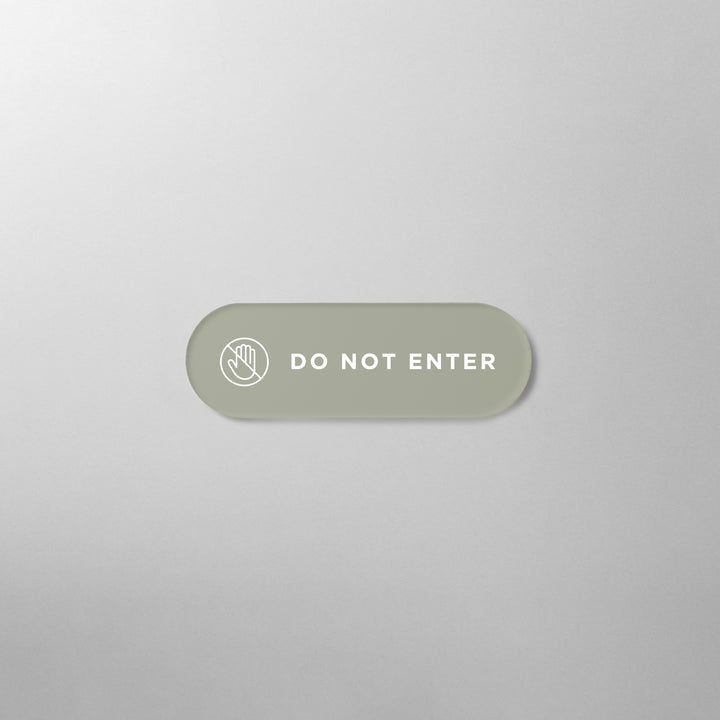 ACRYLIC INFO SIGN - PIECE OF SIGN
