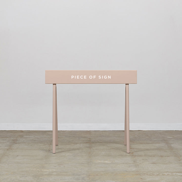 STEEL バリケードサイン - PIECE OF SIGN