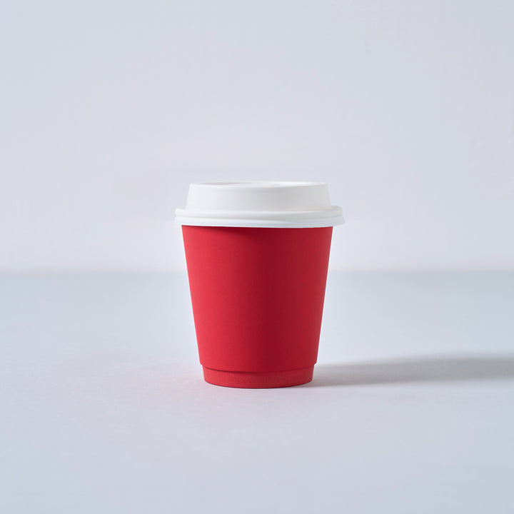 PAPER SUEDE CUP + LID Set - 1,000 pcs