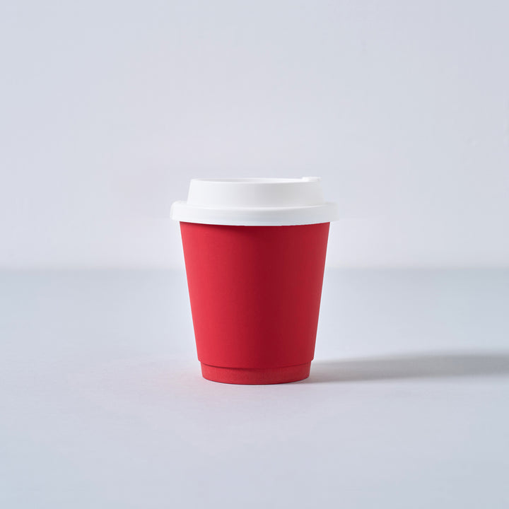 PAPER SUEDE CUP + LID Set - 1,000 pcs