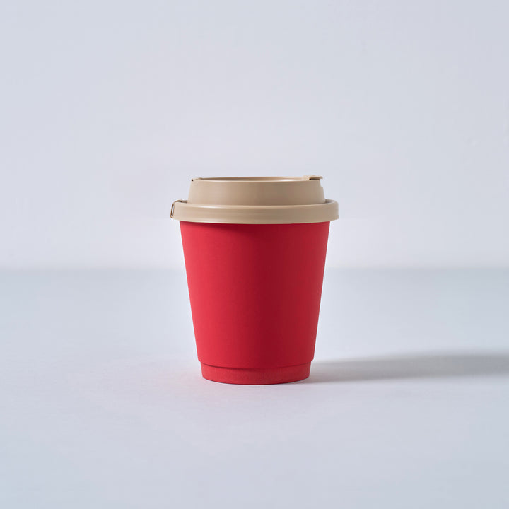 PAPER SUEDE CUP + LID Set - 1,000 pcs