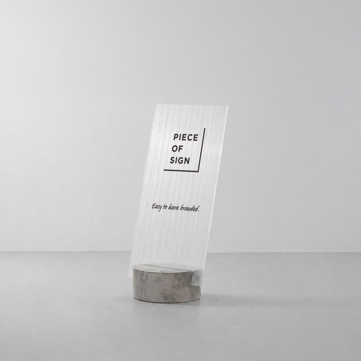 BLOCK & BOARD スタンドサイン - PIECE OF SIGN