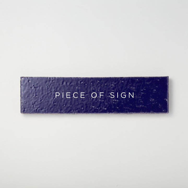 THE DOOR PLATE - clé modern farmhouse brick - PIECE OF SIGN
