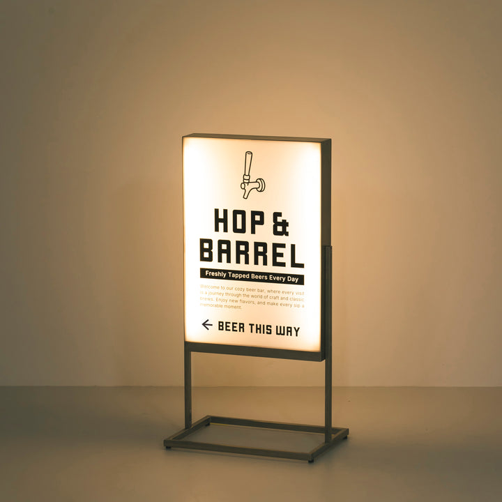LIGHT BOX サイン L-SIZE - PIECE OF SIGN