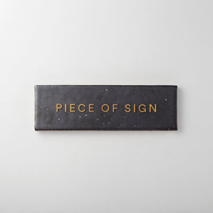 THE DOOR PLATE + 切文字サイン - clé new california - PIECE OF SIGN