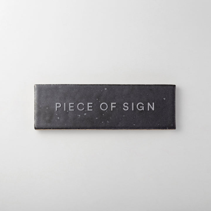 THE DOOR PLATE + 切文字サイン - clé new california - PIECE OF SIGN