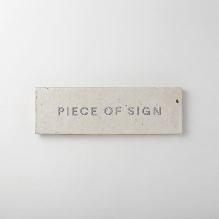 THE DOOR PLATE + 切文字サイン - clé new california - PIECE OF SIGN