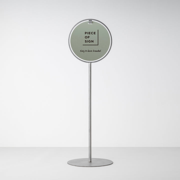 ROUND FRAMED スタンドサイン - PIECE OF SIGN