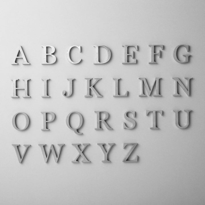 LETTER SIGN 切文字表札セット - PIECE OF SIGN