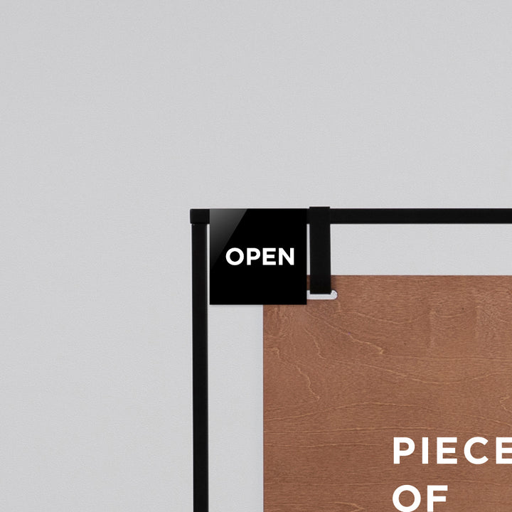 MINI OPEN & CLOSED プレートサイン - PIECE OF SIGN