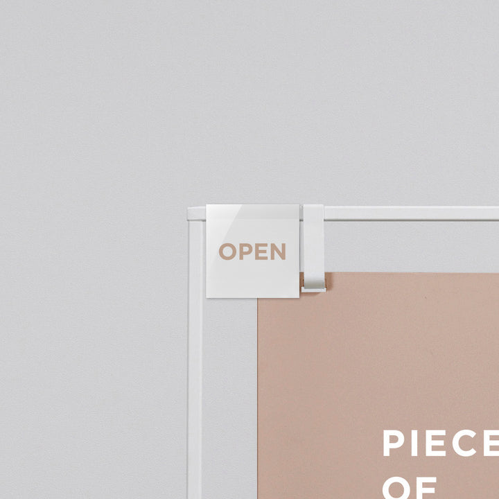 MINI OPEN & CLOSED プレートサイン - PIECE OF SIGN