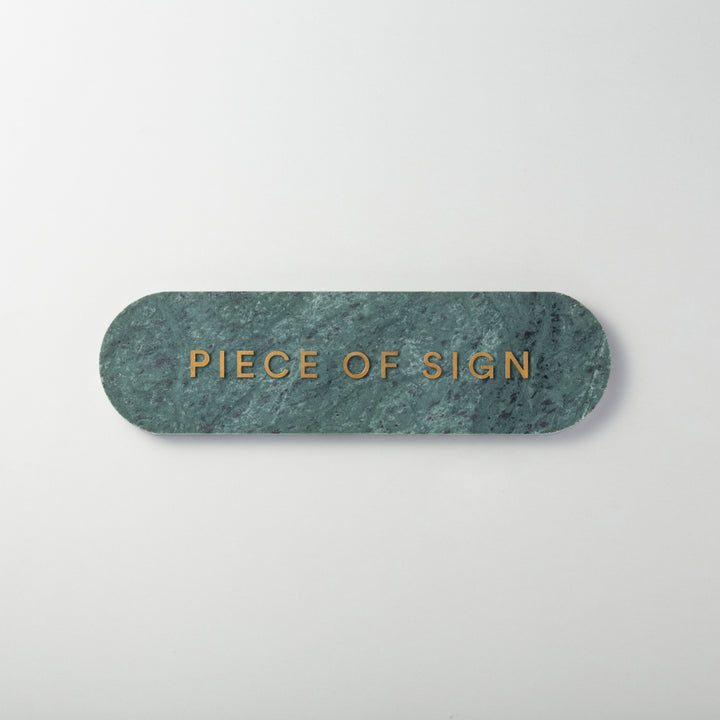 THE DOOR PLATE + 切文字サイン - clé lapidary - PIECE OF SIGN