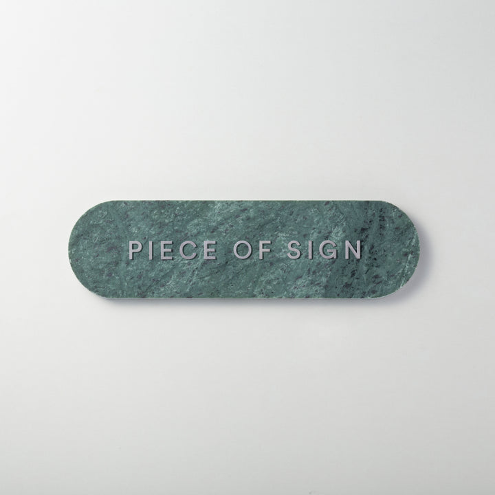 THE DOOR PLATE + 切文字サイン - clé lapidary - PIECE OF SIGN