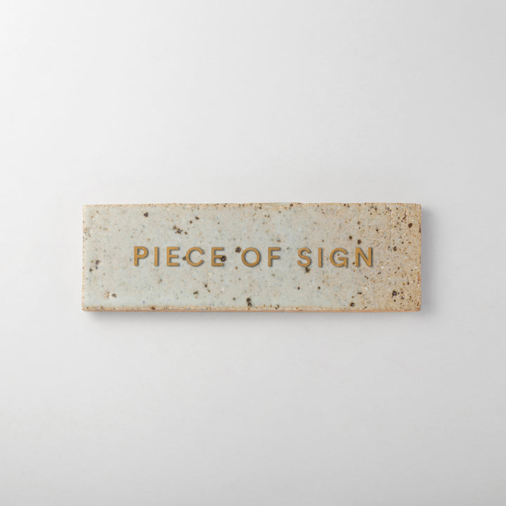 THE DOOR PLATE + 切文字サイン - clé new california - PIECE OF SIGN