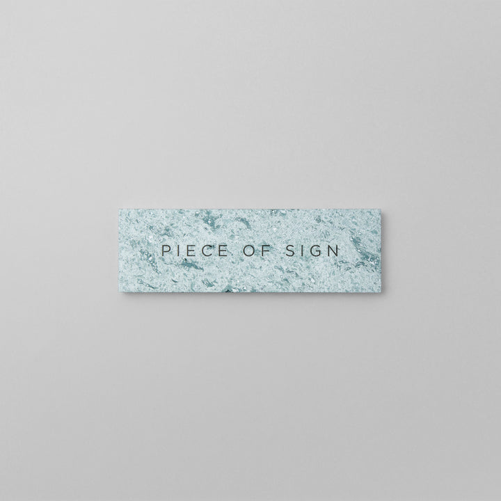 おしゃれな天然石表札 - PIECE OF SIGN 