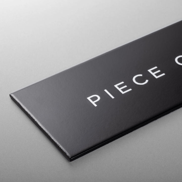 おしゃれな金属表札 - PIECE OF SIGN 