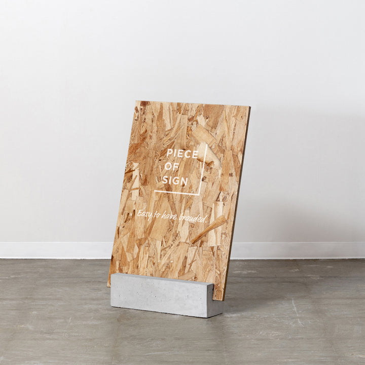 BLOCK & BOARD L-SIZE スタンドサイン - PIECE OF SIGN